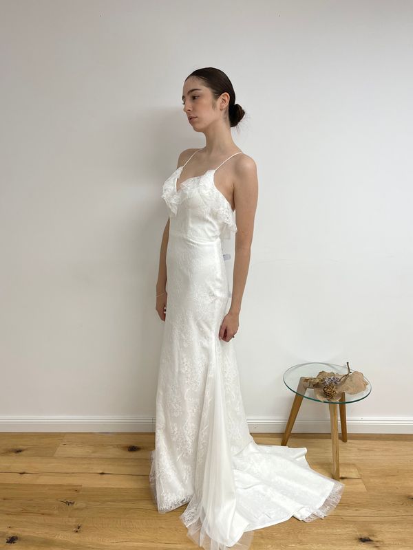Vintage, Spitze, Volants , brautkleider, brautkleider online, brautkleider günstig, brautkleider outlet, brautkleider 2023